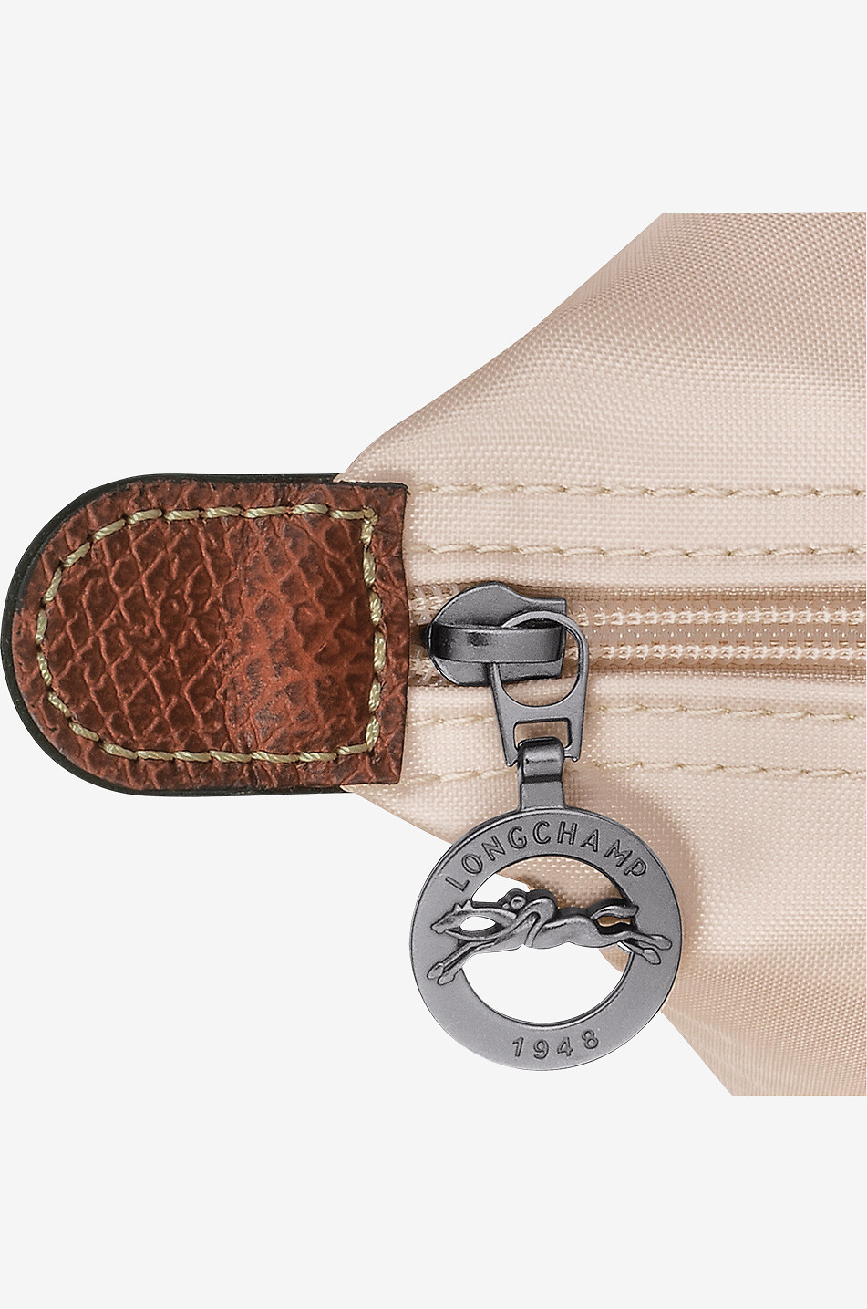 LONGCHAMP Handtasche aus Canvas Le Pliage Original M Damen CREMEFARBEN 5