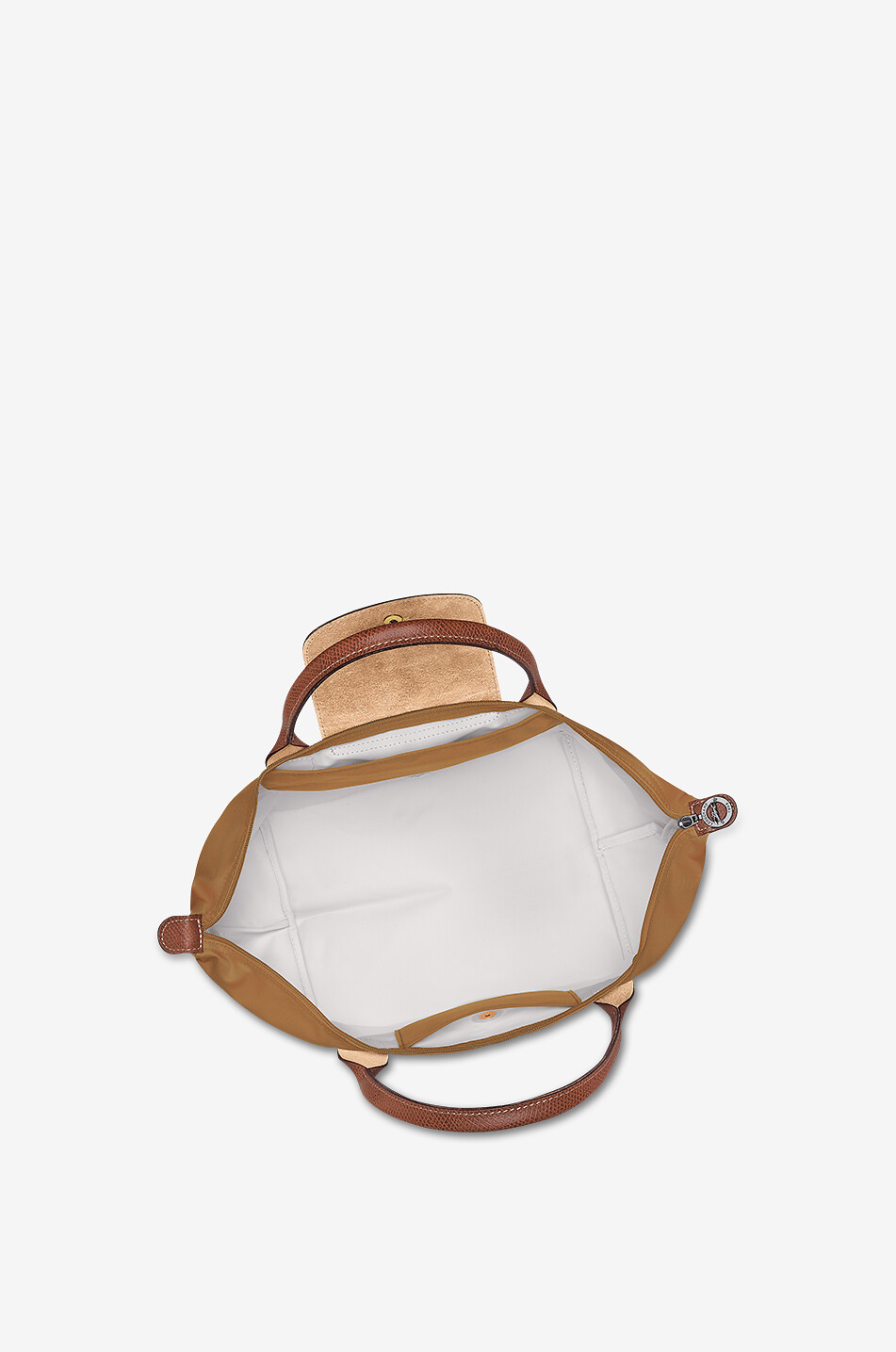LONGCHAMP Handtasche aus Canvas Le Pliage Original M Damen HELLBRAUN 4
