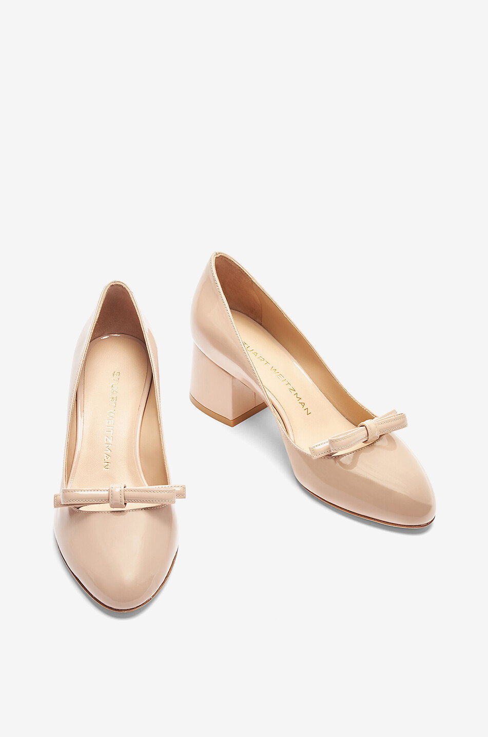 Pumps aus Lackleder mit Schleife Felicity Bow 60