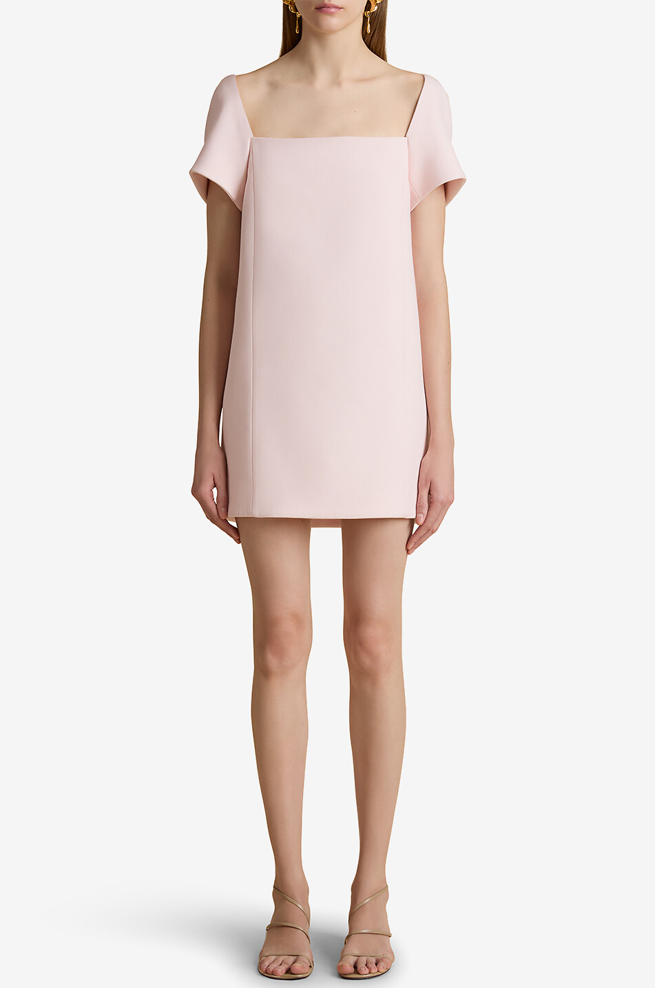 Minikleid aus Crêpe Benji