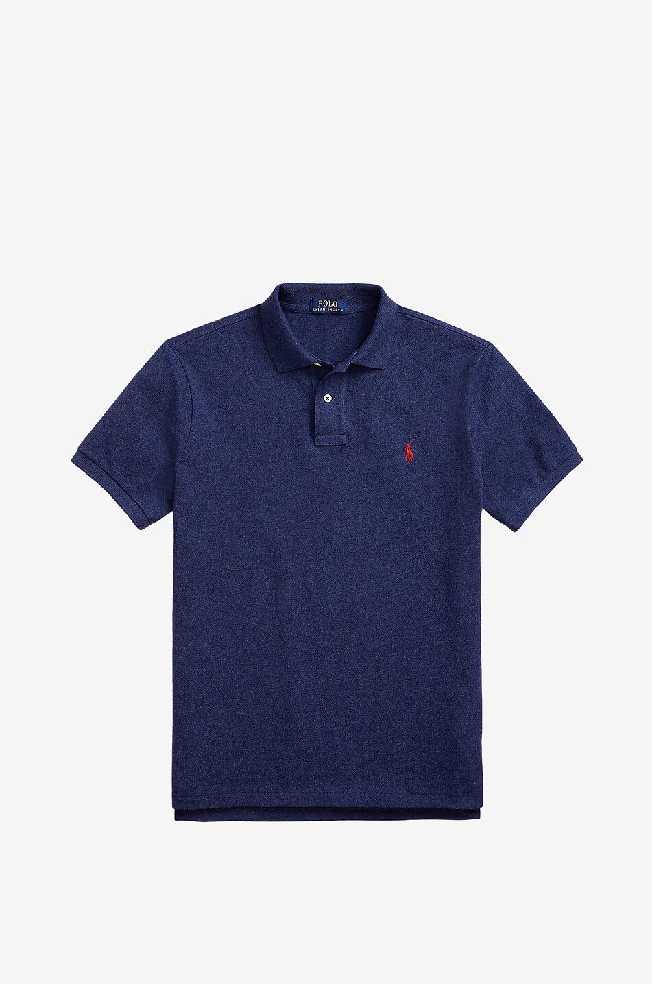 POLO RALPH LAUREN Polohemd aus Baumwollpiqué mit Pony-Stickerei Custom Slim Fit Herren BLAU 1