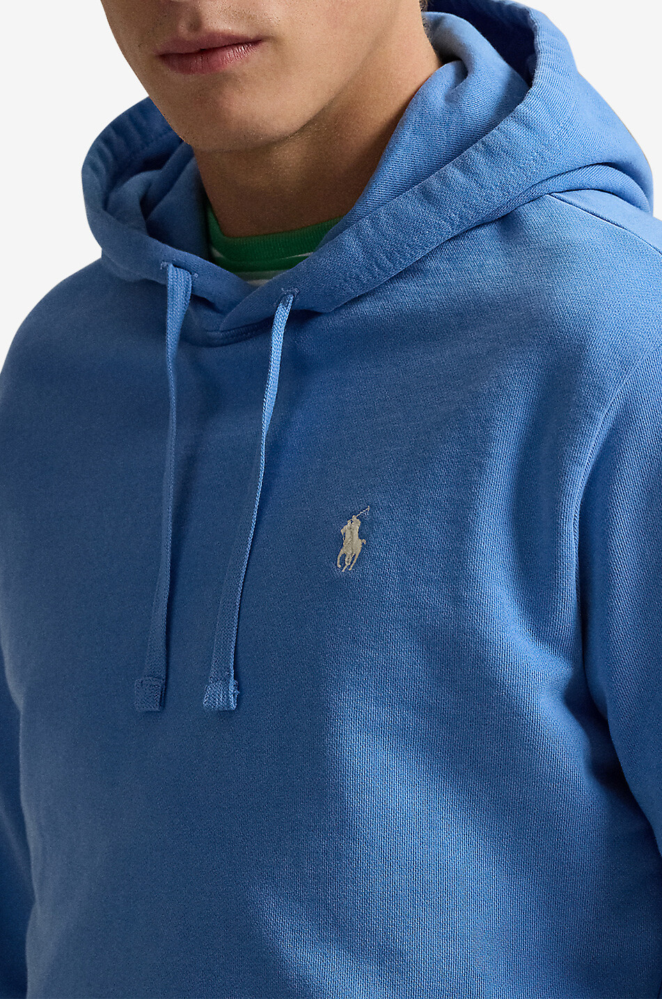 POLO RALPH LAUREN Pony embroidered hooded sweatshirt Men BLUE 5