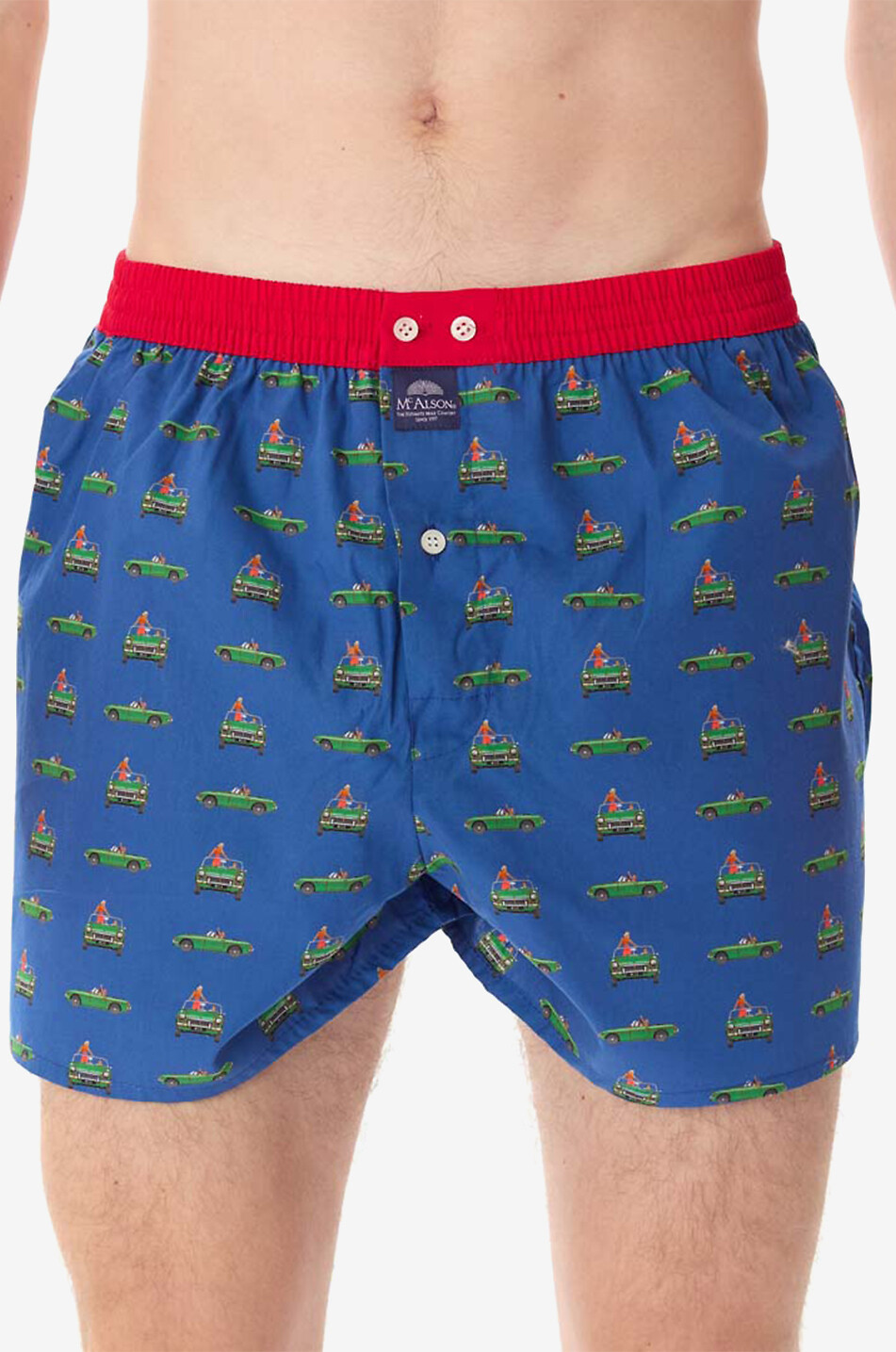 MC ALSON M5150 cotton boxer shorts Men DARK BLUE 2