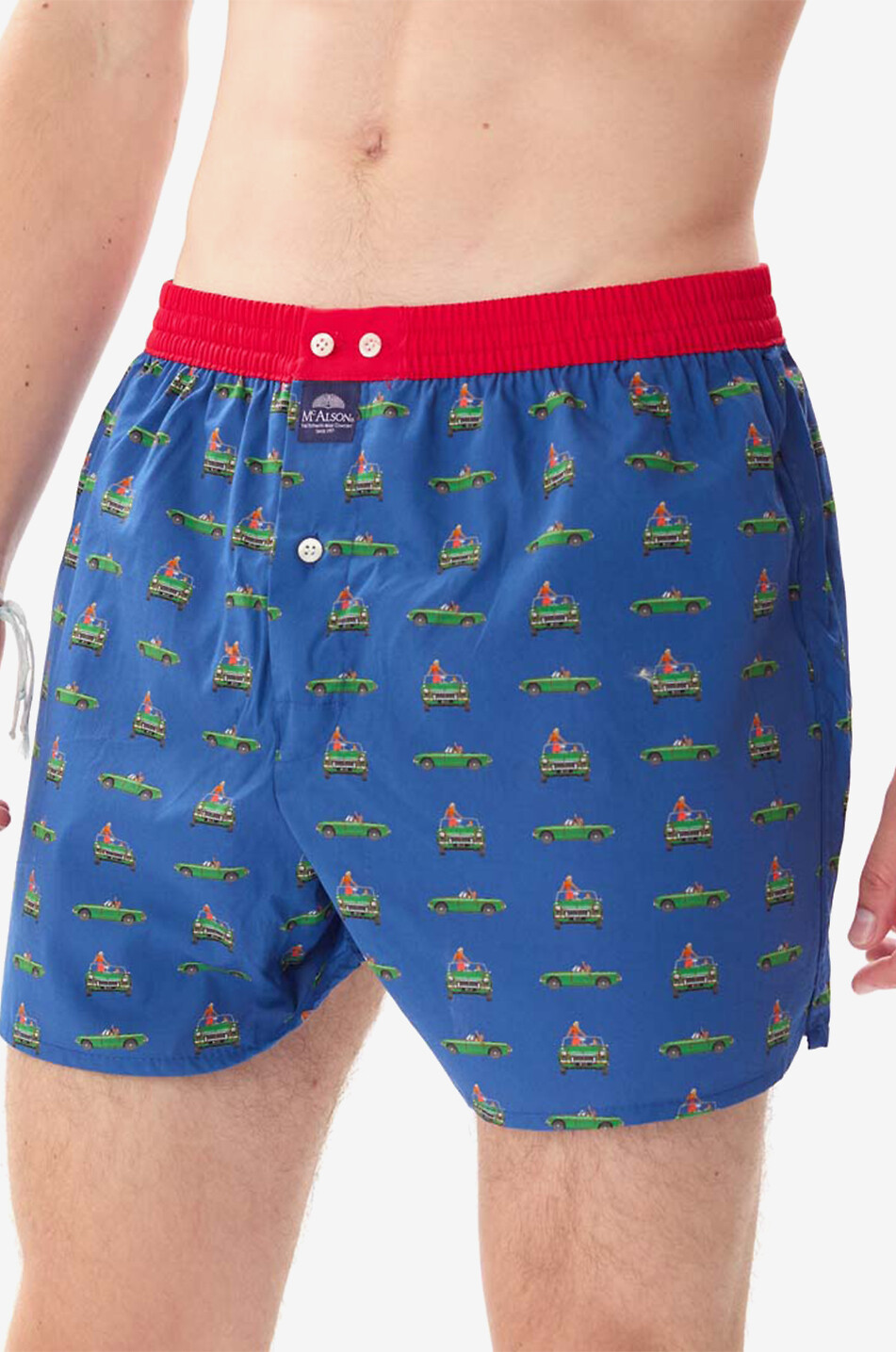 MC ALSON M5150 cotton boxer shorts Men DARK BLUE 3