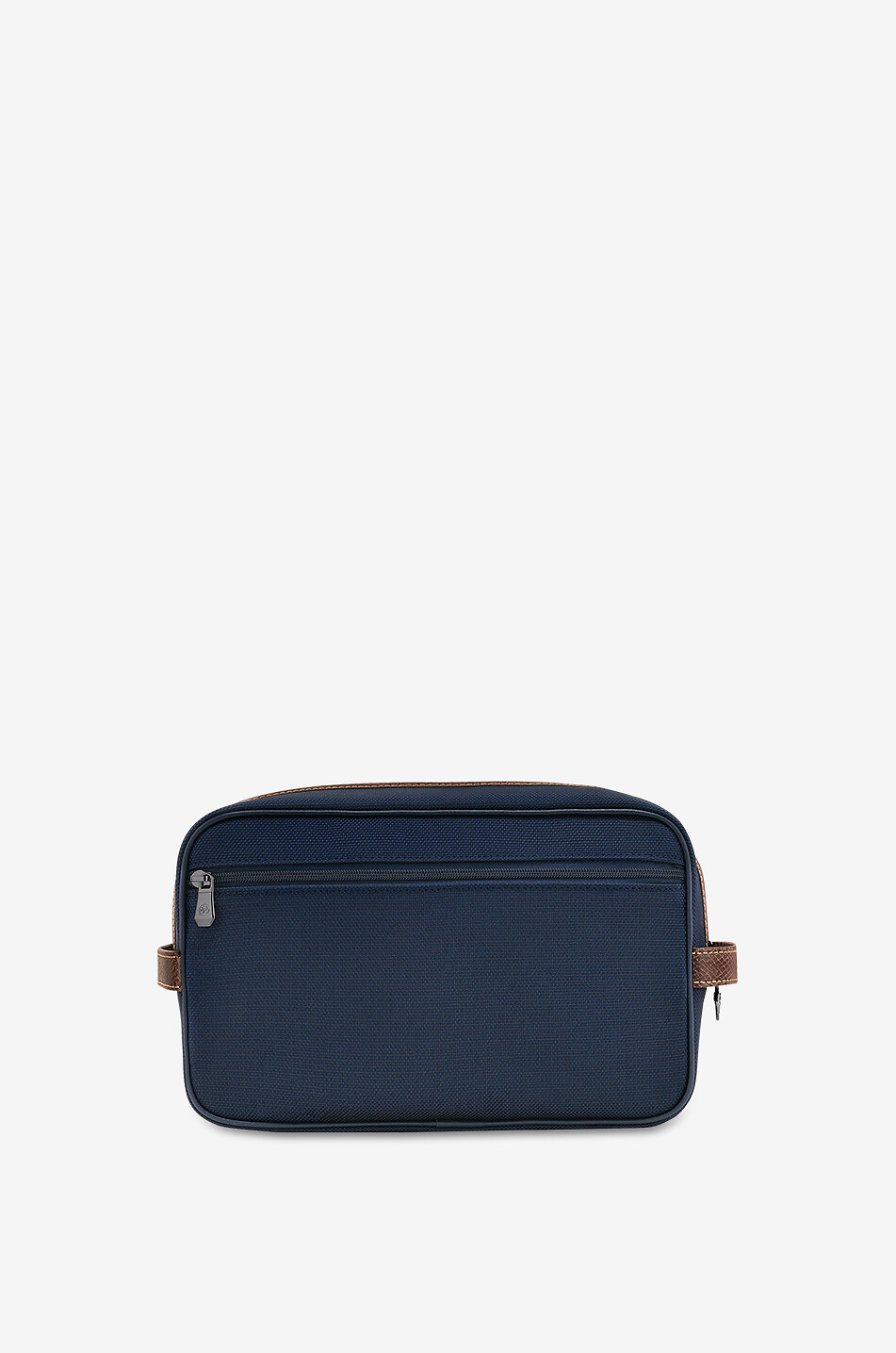LONGCHAMP Trousse de toilette en toile et cuir Boxford Femme BLEU 3