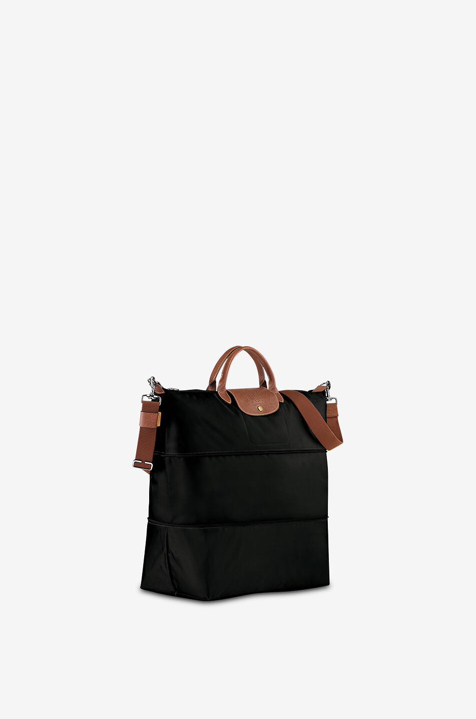 LONGCHAMP Sac de voyage extensible en toile Le Pliage Original Femme NOIR 2