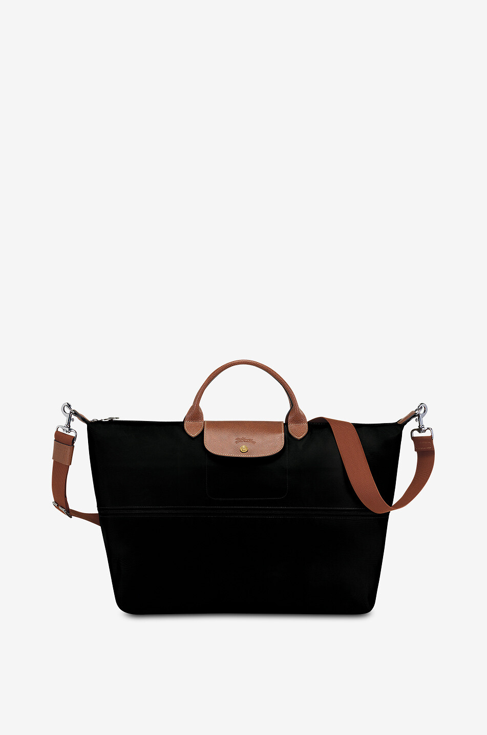 LONGCHAMP Sac de voyage extensible en toile Le Pliage Original Femme NOIR 6