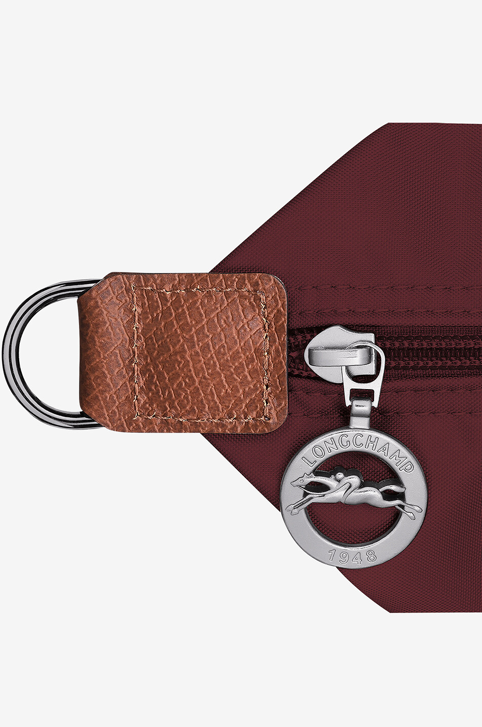 LONGCHAMP Sac de voyage extensible en toile Le Pliage Original Femme ROUGE FONCÉ 6