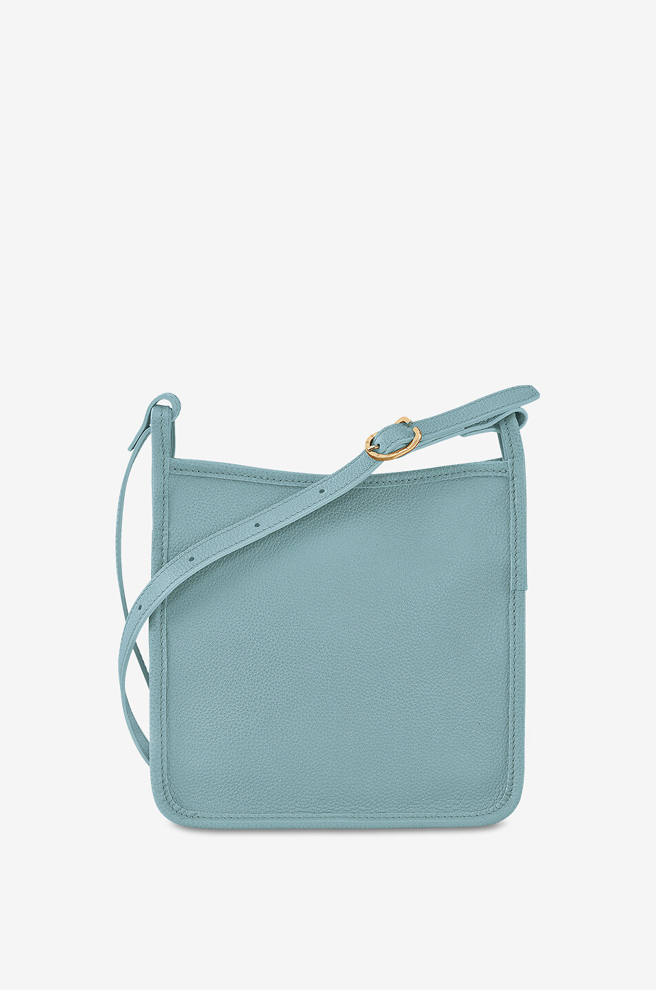 LONGCHAMP Sac porté épaule zippé en cuir Le Foulonné S Femme VERT 3
