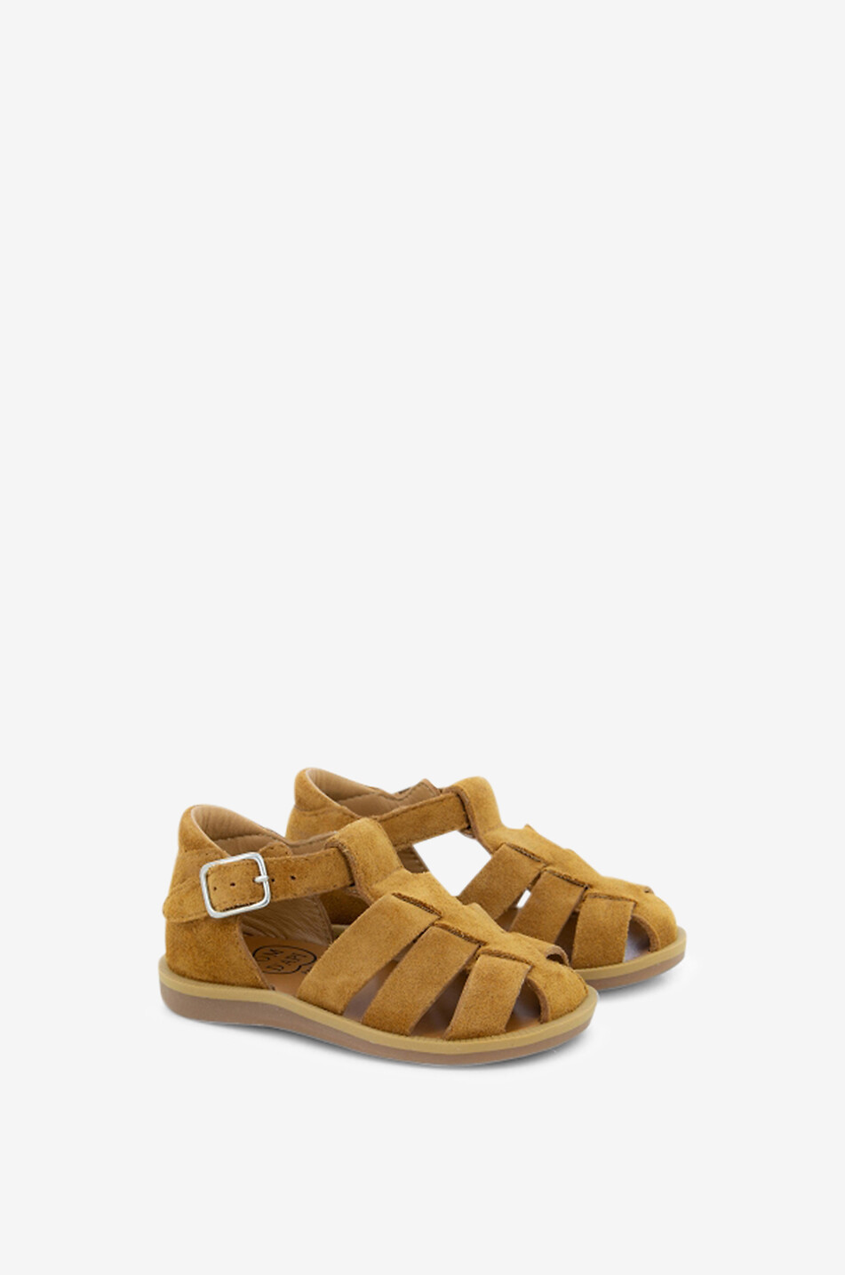 POM D'API Poppy Daddy baby sandals Baby CAMEL 2