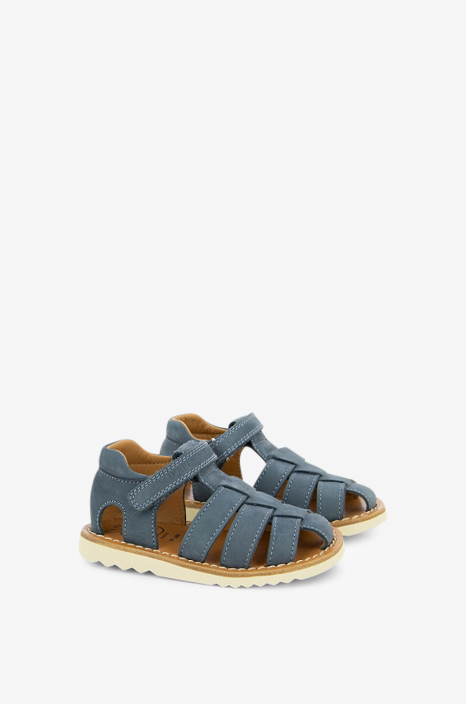 POM D'API Sandales enfant Waff Papy Garçon BLEU 2