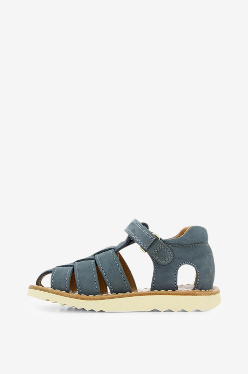 POM D'API Sandales enfant Waff Papy Garçon BLEU 3