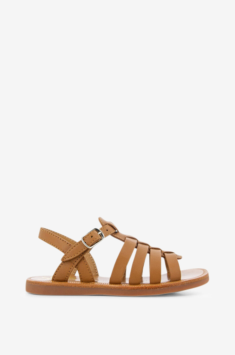 POM D'API Sandalen für Kinder Plagette Strap Mädchen KAMELFARBEN 1