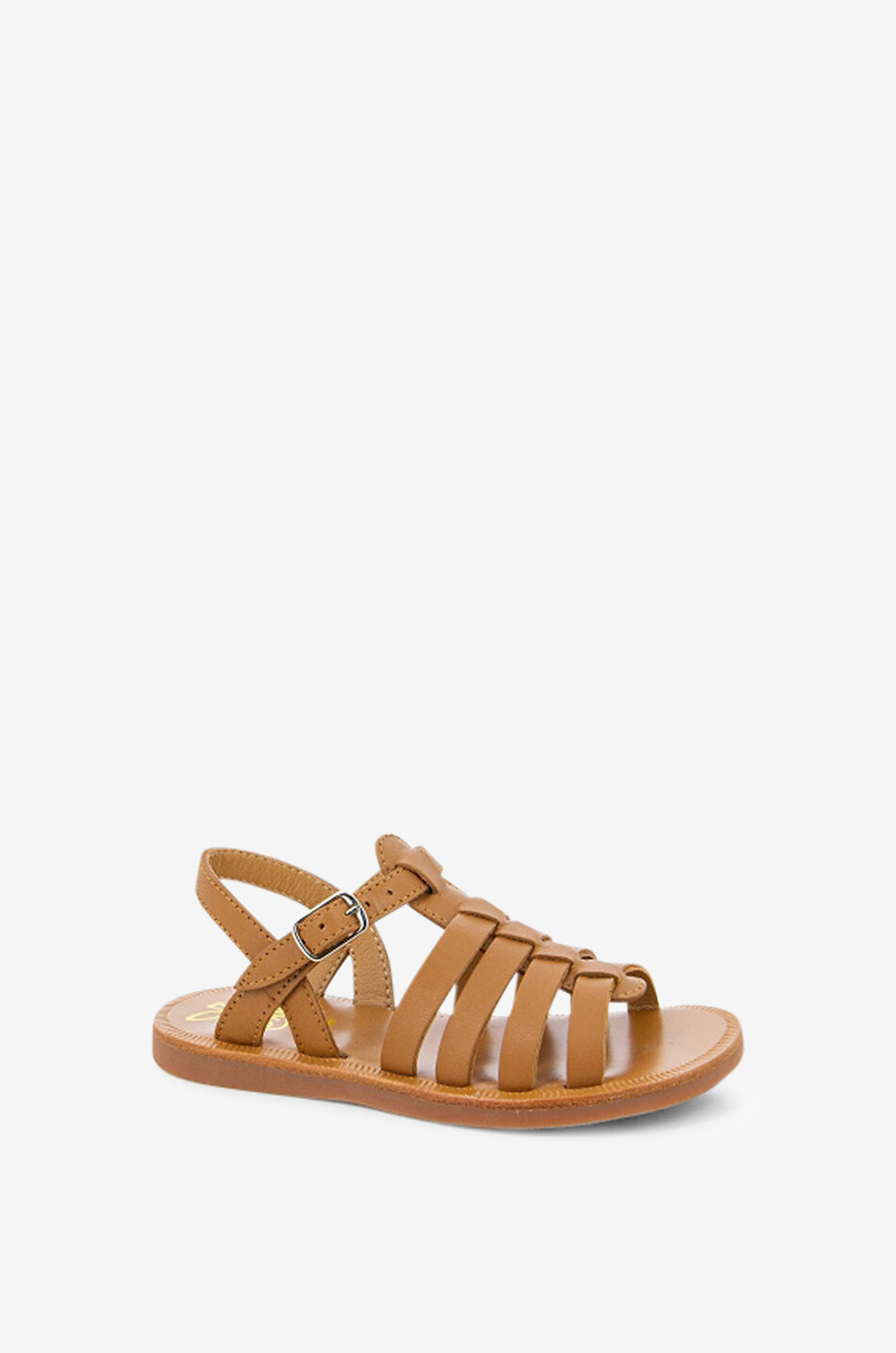 POM D'API Sandalen für Kinder Plagette Strap Mädchen KAMELFARBEN 2