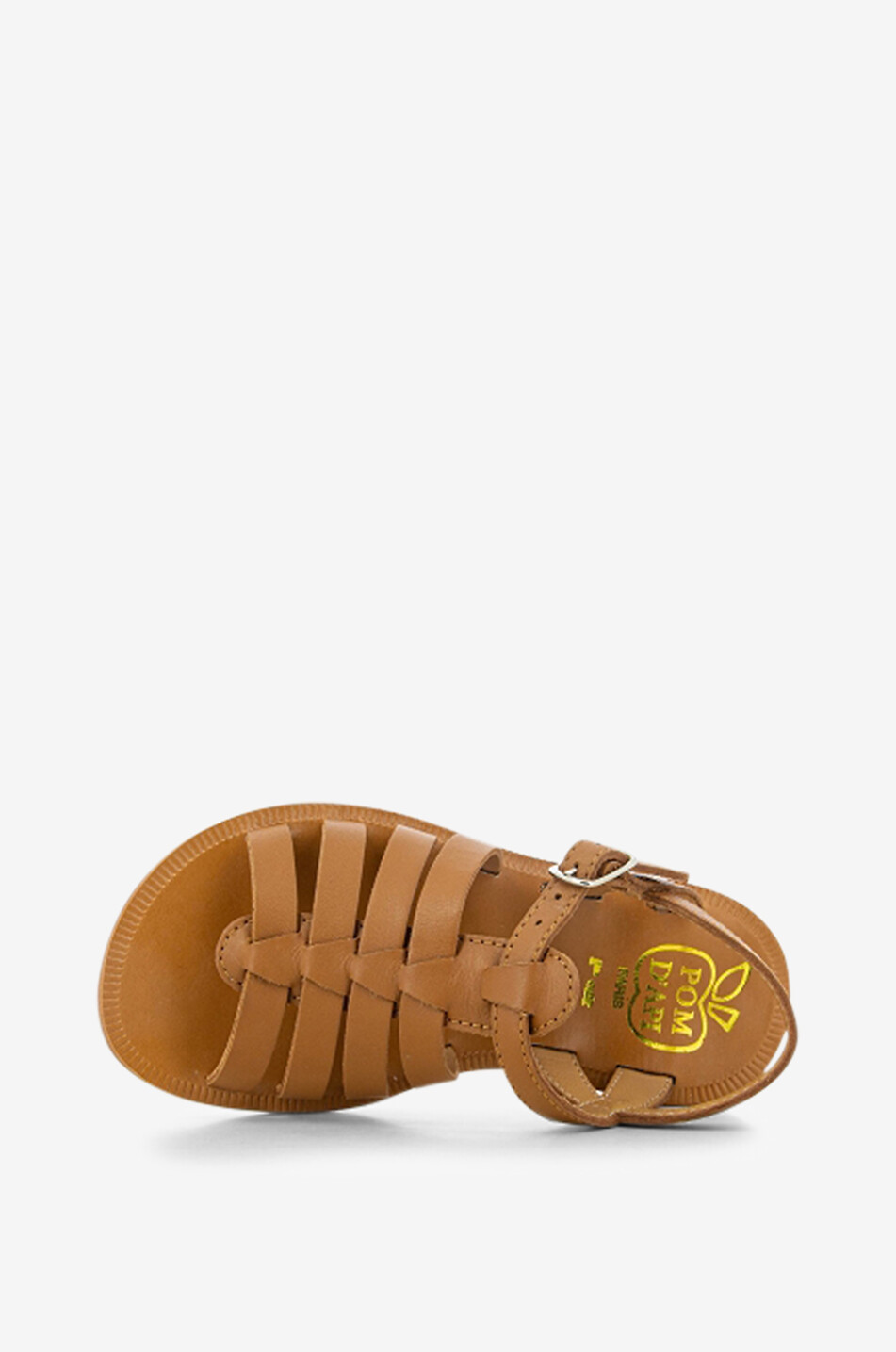 POM D'API Sandalen für Kinder Plagette Strap Mädchen KAMELFARBEN 8