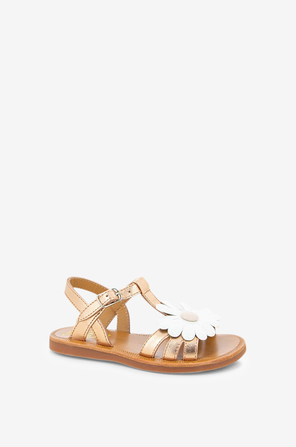 POM D'API Sandalen für Kinder Plagette Big Flo Mädchen KUPFERFARBEN 2