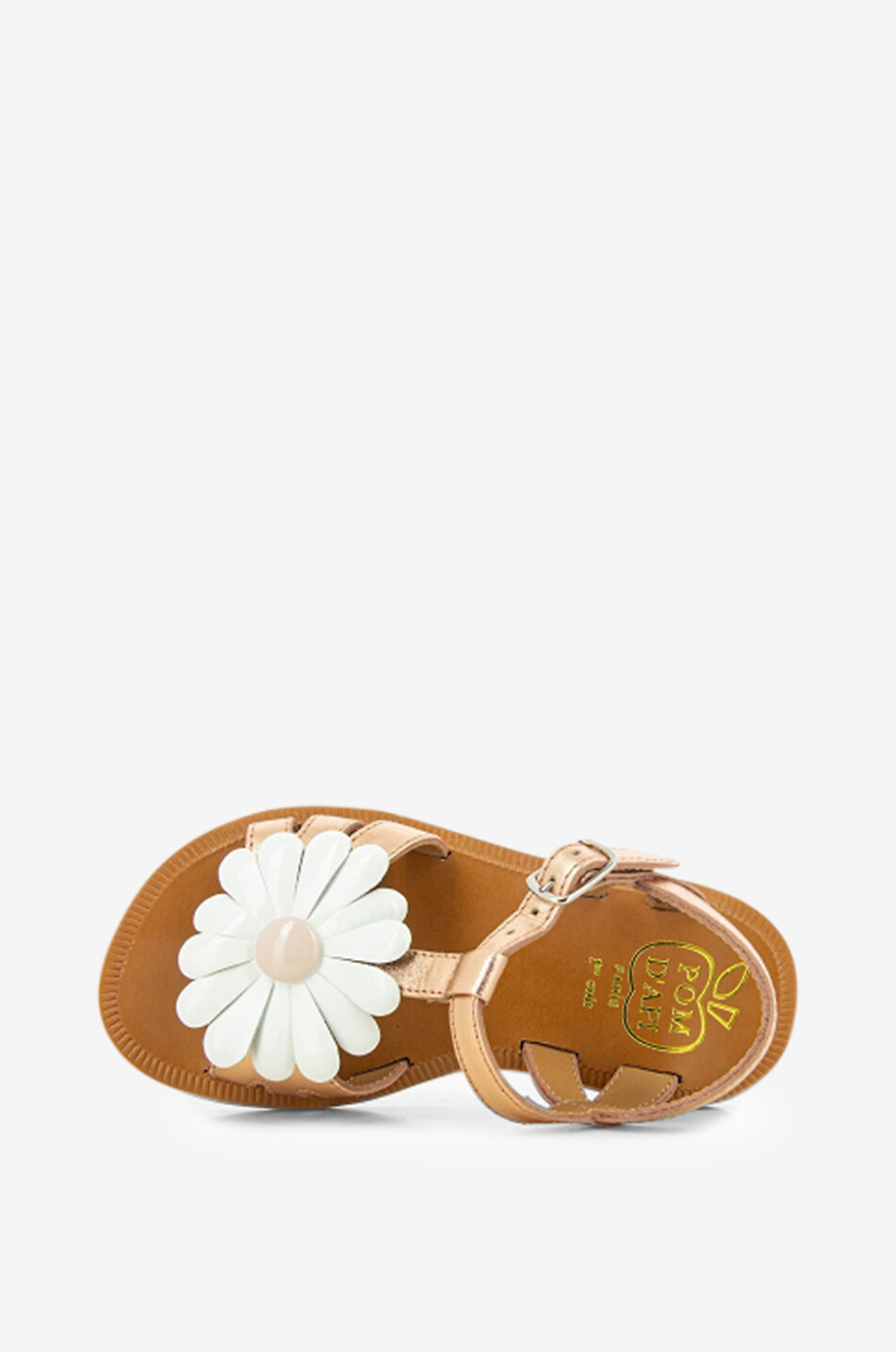 POM D'API Sandalen für Kinder Plagette Big Flo Mädchen KUPFERFARBEN 4
