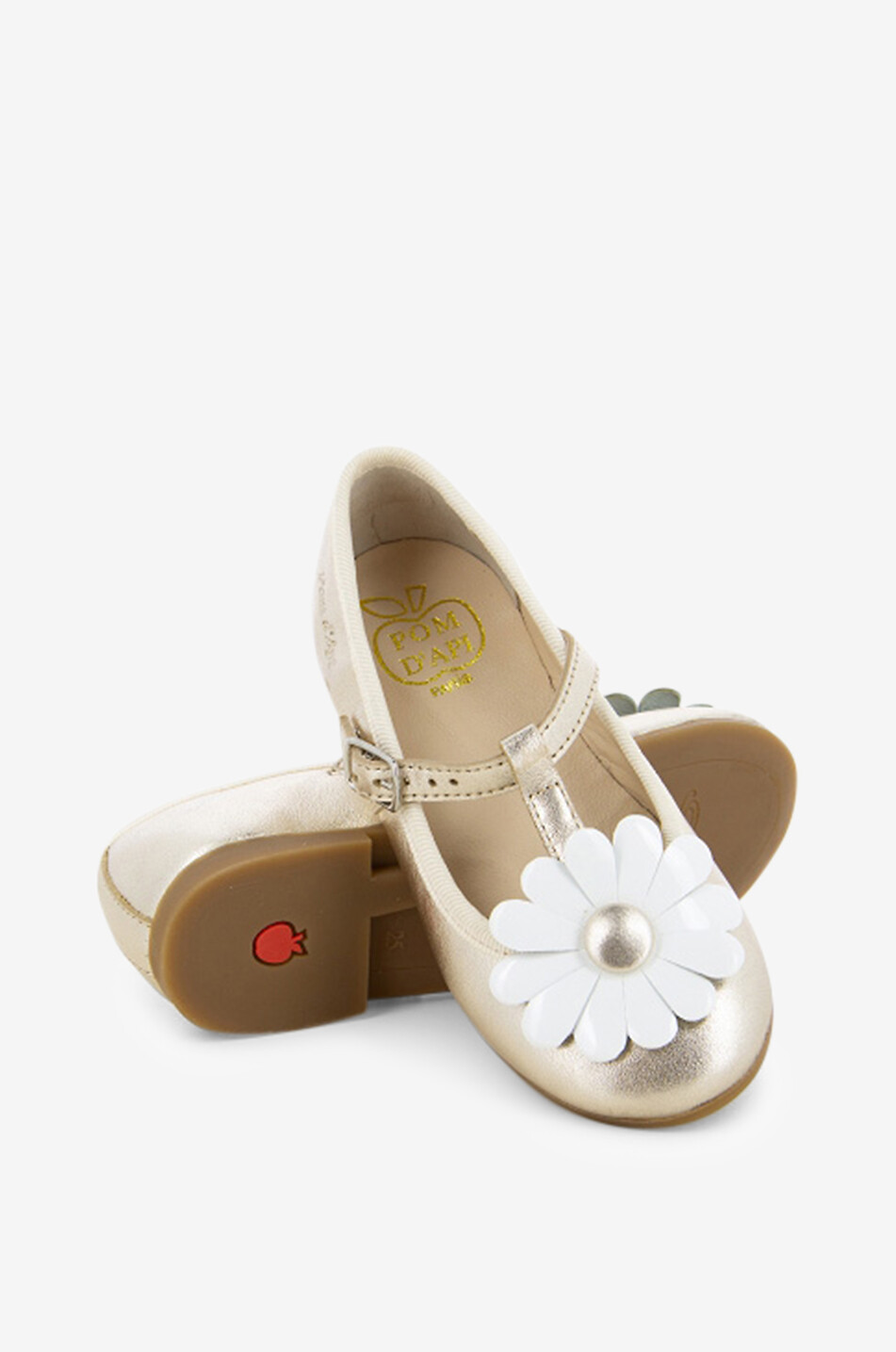 POM D'API Ballerinas für Kinder Dory Flo Mädchen GOLDEN 4