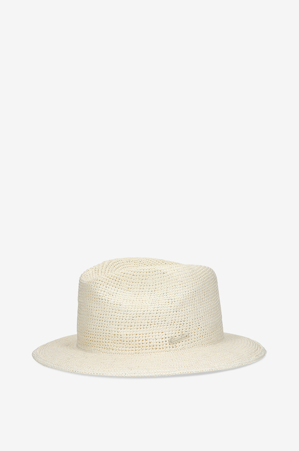 BORSALINO Chapeau de paille Clochard Panama Homme BLANC CASSE 3