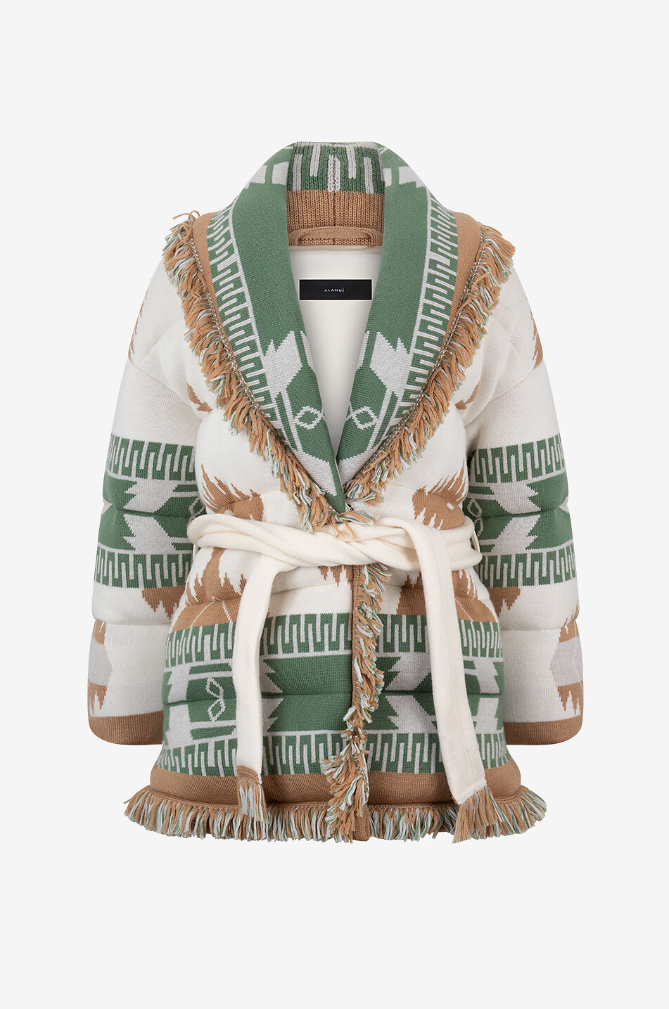 Strick-Daunenjacke Icon Jacquard