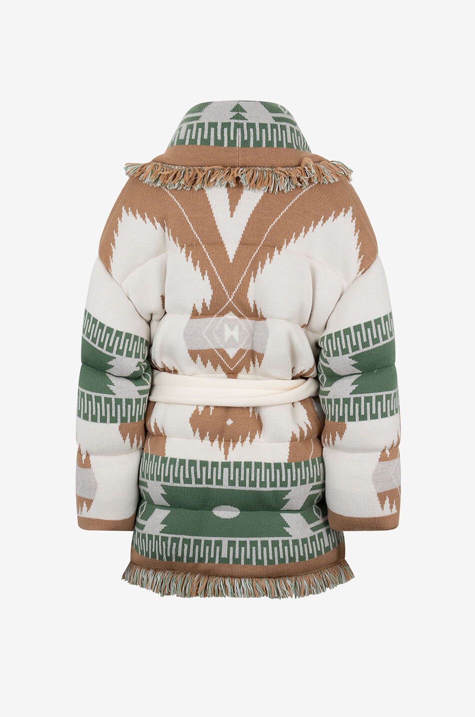 Strick-Daunenjacke Icon Jacquard
