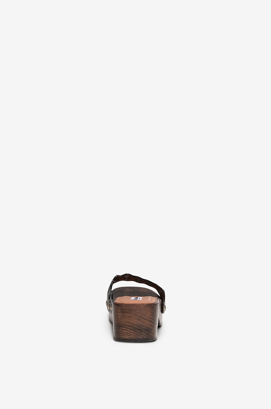 ALAÏA Mules à plateau en cuir Vienne Clog 50 Femme NOIR 4