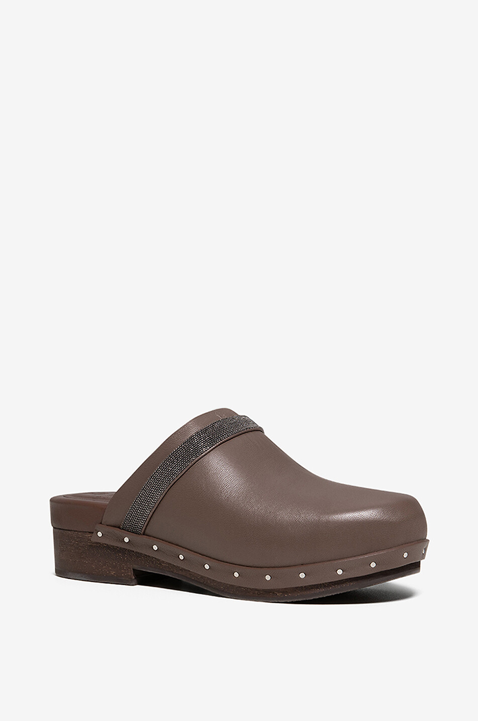 Sabots en cuir lisse Monile