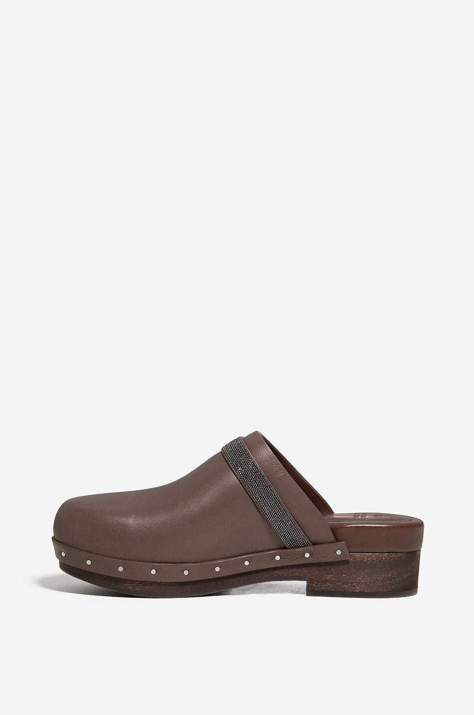 Sabots en cuir lisse Monile