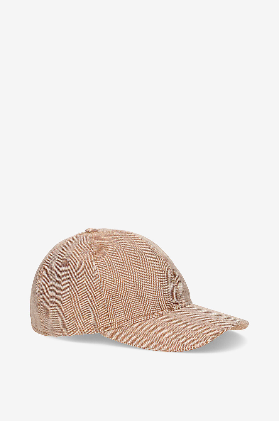 BORSALINO Casquette en lin Hiker Homme MARRON CLAIR 4