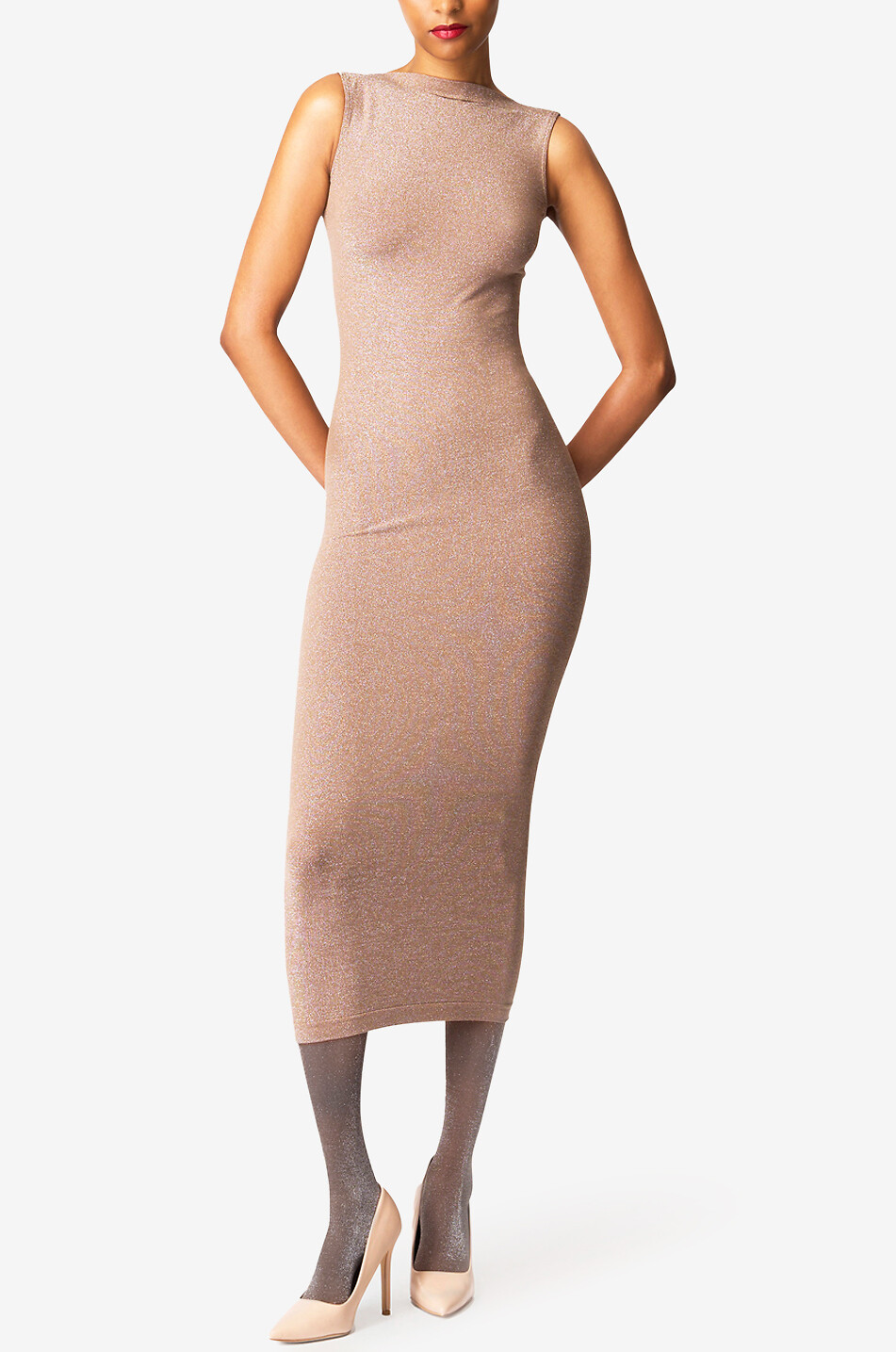 WOLFORD Strumpfhose Stardust Damen SCHWARZ 5