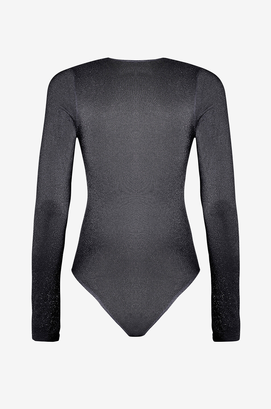 WOLFORD Body scintillant transparent à manches longues Femme NOIR 2
