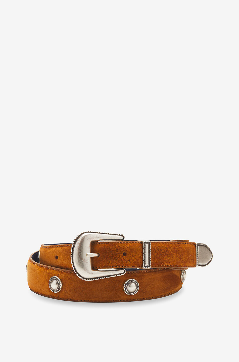 ACE DENIM Wildledergürtel Cowboy AD 121 Herren KAMELFARBEN 1