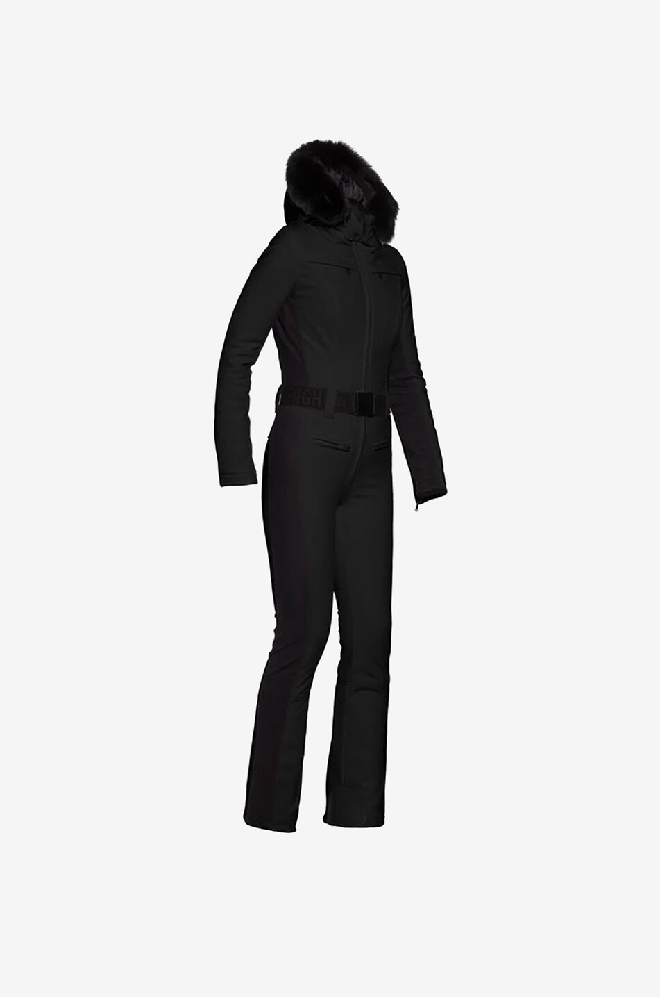 GOLDBERGH Daunengefütterter Skianzug Parry Faux Border Damen SCHWARZ 2