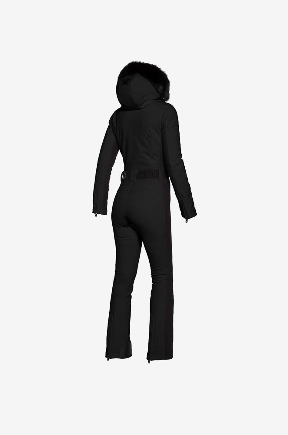 GOLDBERGH Daunengefütterter Skianzug Parry Faux Border Damen SCHWARZ 4