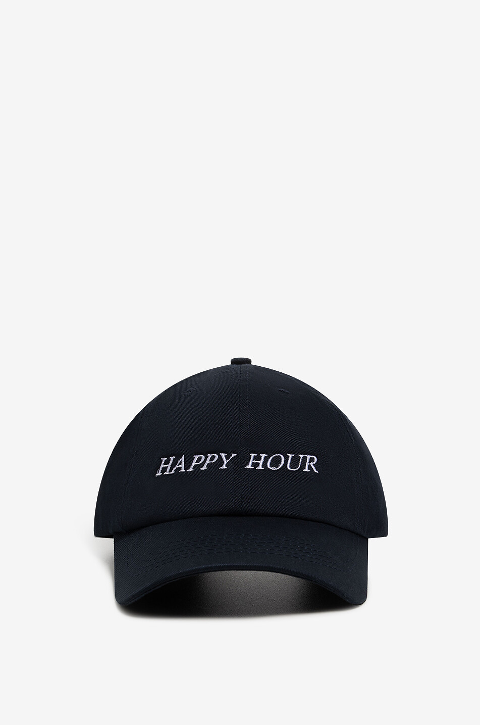 HO HO COCO Happy Hour embroidered baseball cap Men DARK BLUE 1