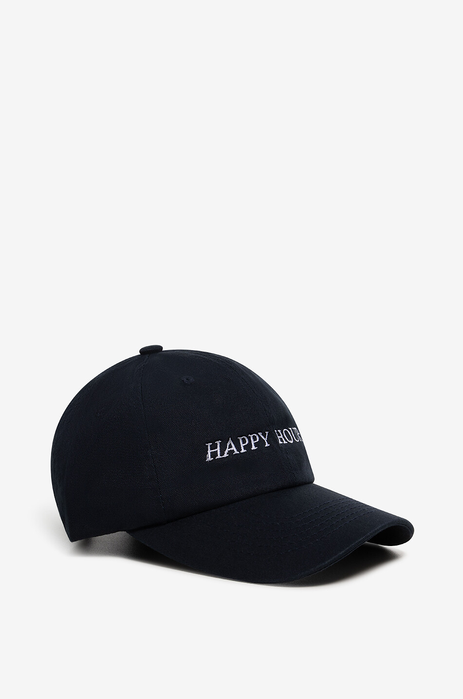 HO HO COCO Happy Hour embroidered baseball cap Men DARK BLUE 2