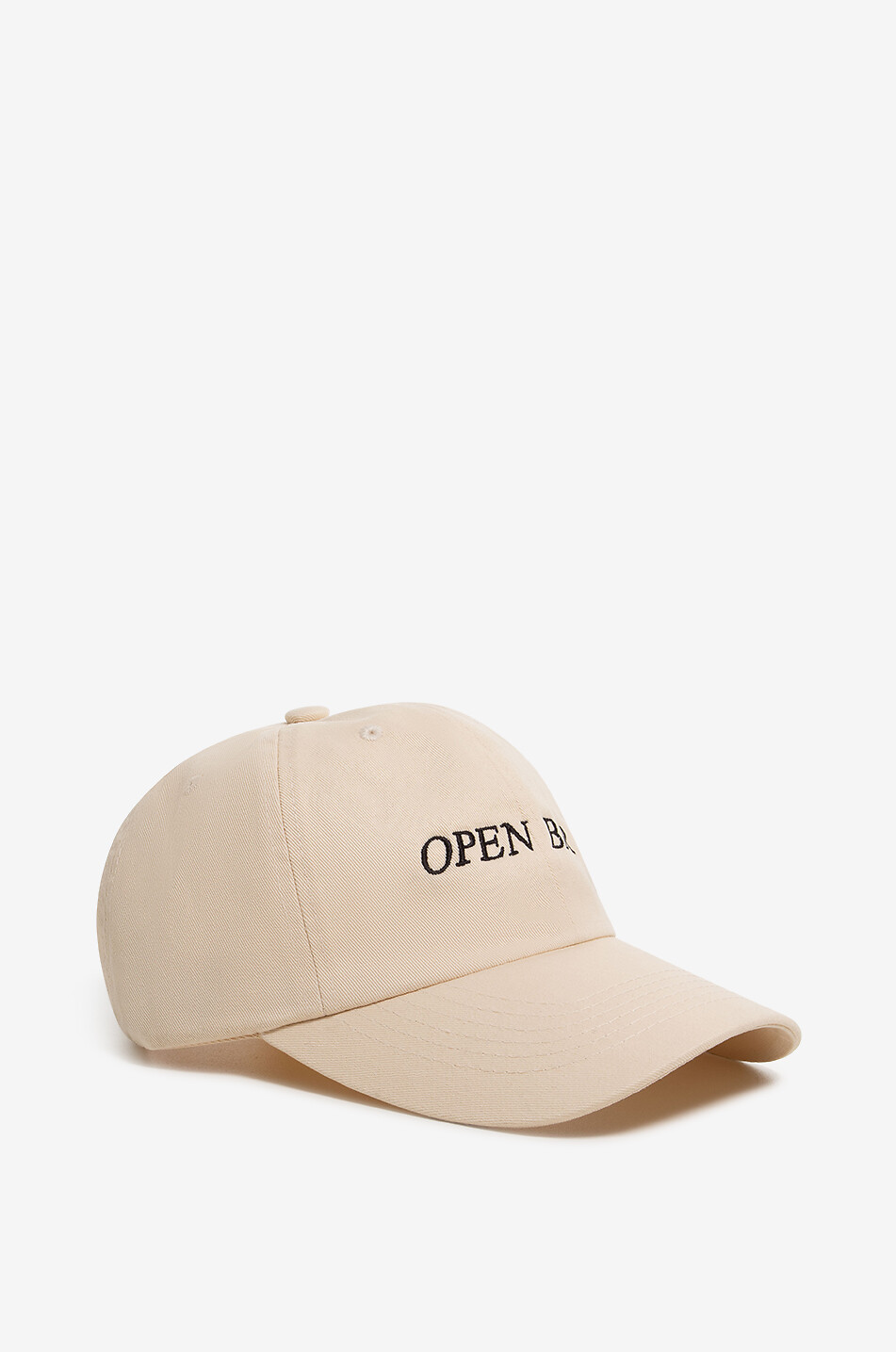 HO HO COCO Open Bar embroidered baseball cap Men BEIGE 2