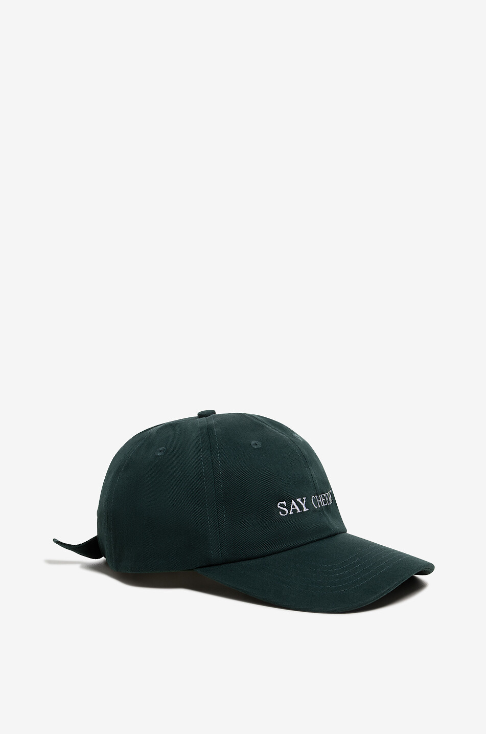 HO HO COCO Casquette en coton Say Cheese Homme VERT 2