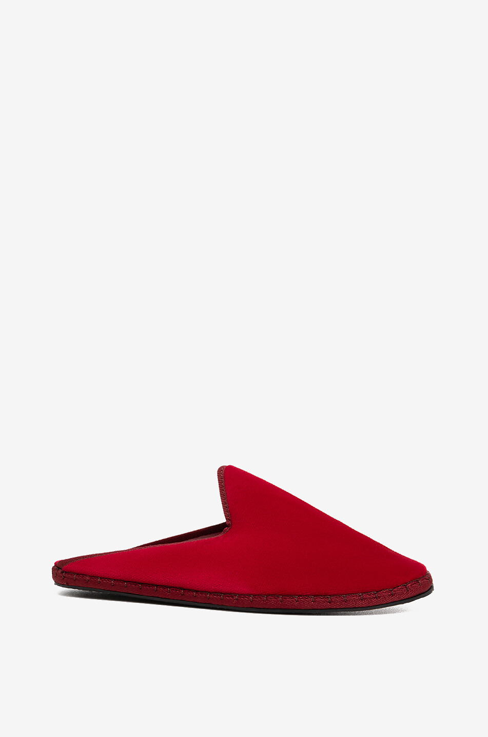CAPULETTE Pantoletten aus Samt Babouches Damen ROT 1