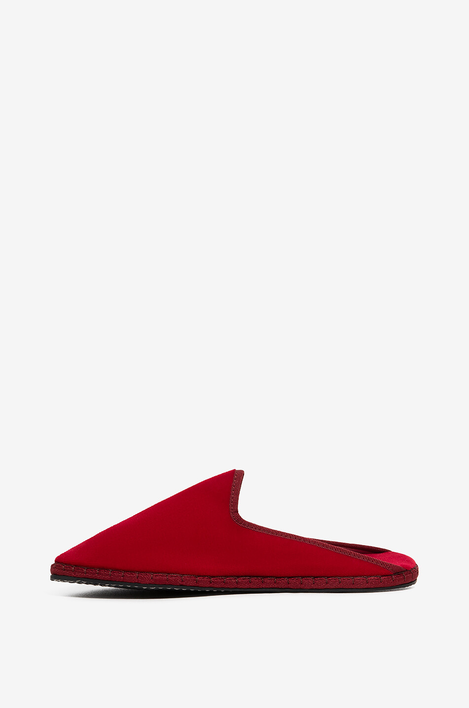 CAPULETTE Pantoletten aus Samt Babouches Damen ROT 3
