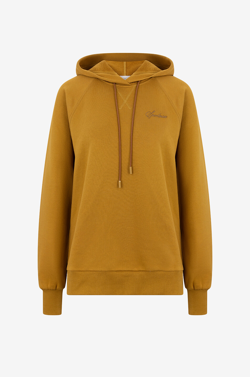 SPORTMAX Sweat-shirt à capuche Oscuro Femme JAUNE FONCÉ 1