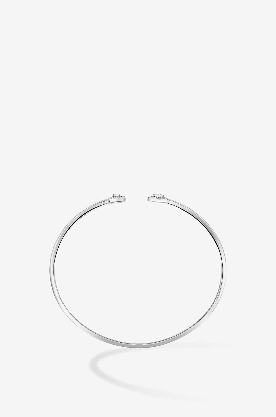 MESSIKA Jonc en or blanc et diamants My Twin Toi & Moi - M Femme ARGENT 2