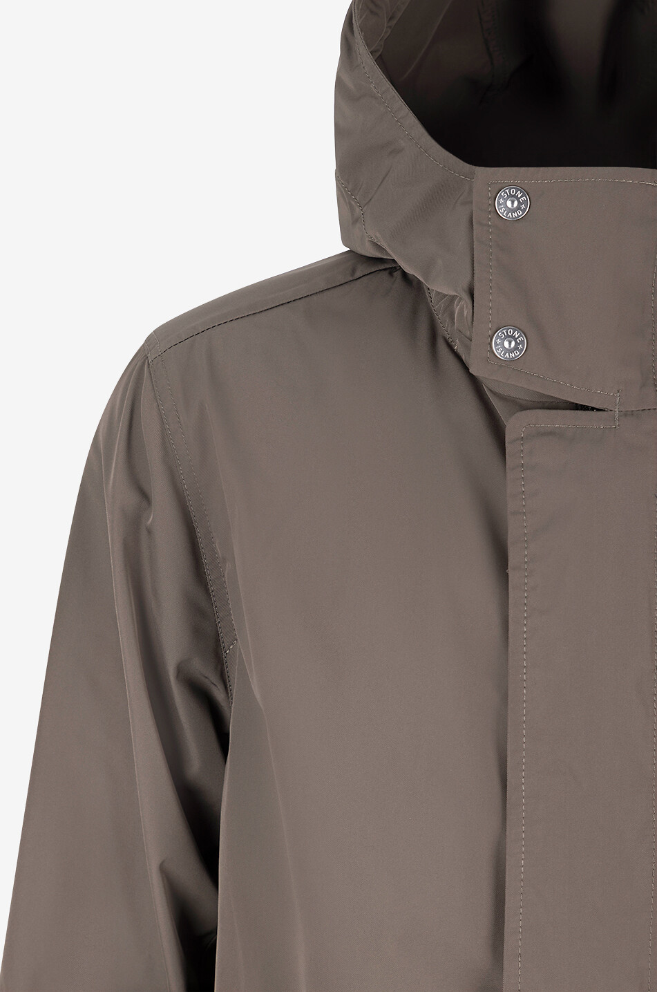 STONE ISLAND Parka mit Kapuze 4100006 Micro Twill Herren KHAKI 3