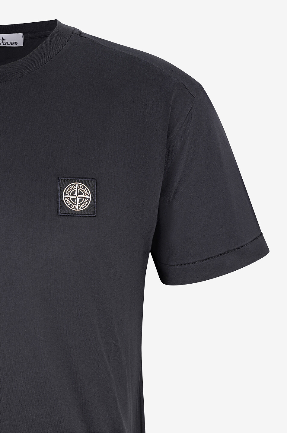 STONE ISLAND Kurzärmeliges T-Shirt aus Baumwolle 2100039 60/2 Herren SCHWARZ 3