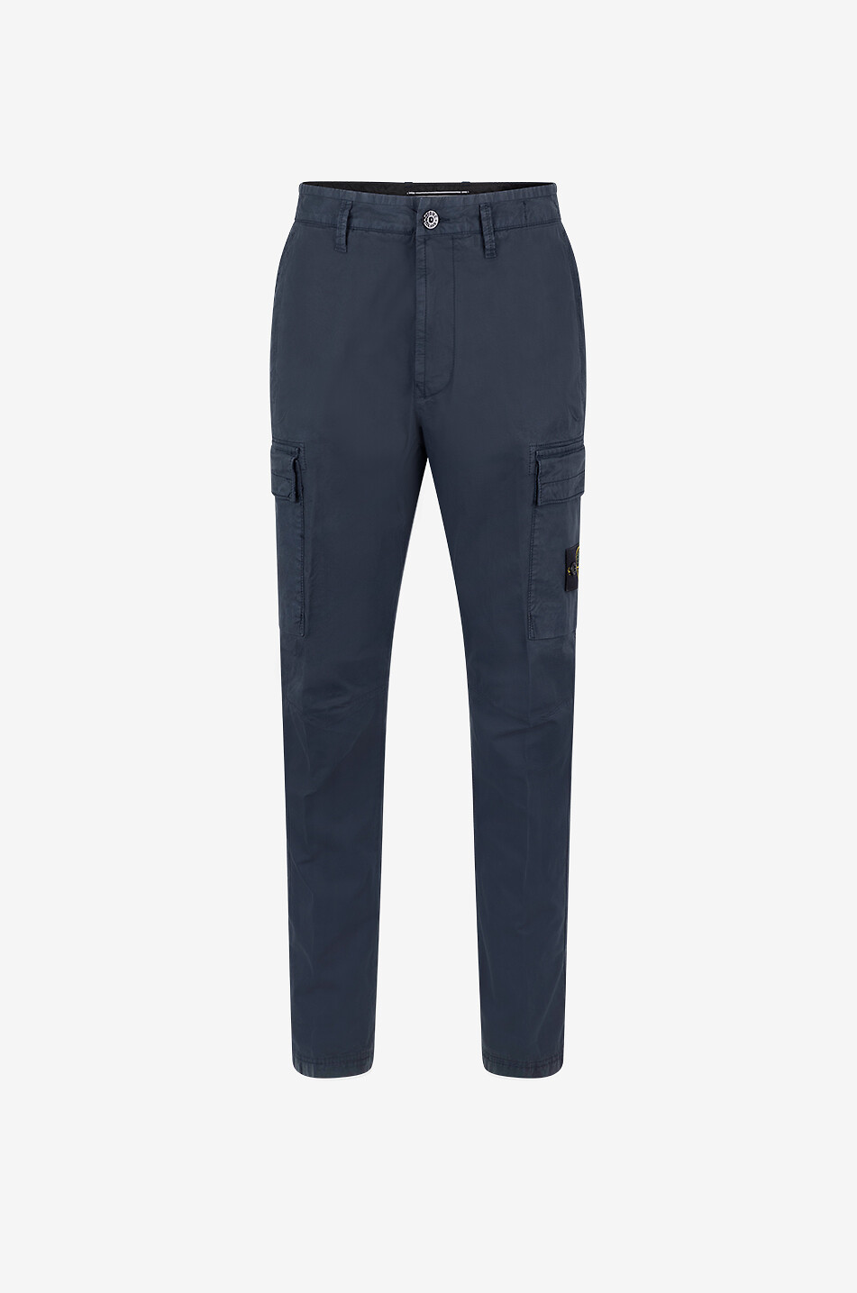 STONE ISLAND 3100304 Supima Cotton Twill Stretch-TC cargo trousers Men DARK BLUE 1