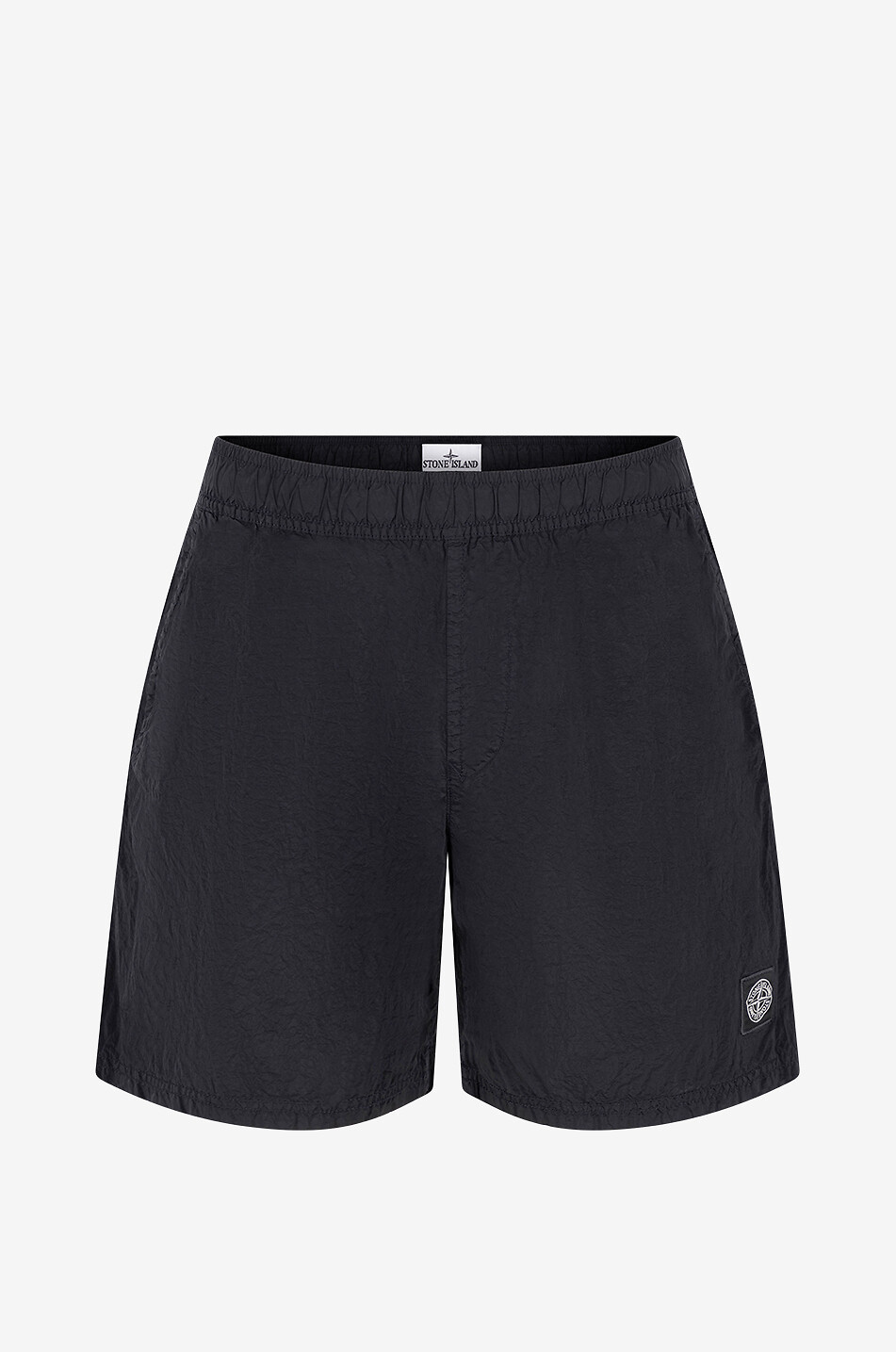 B100009 nylon logo Bermuda shorts