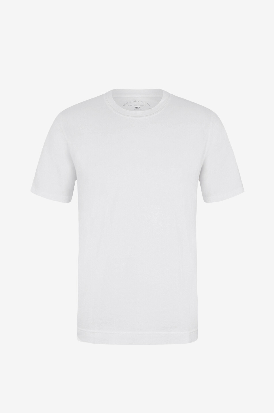 FEDELI T-shirt à manches courtes en coton Extreme Homme BLANC 1