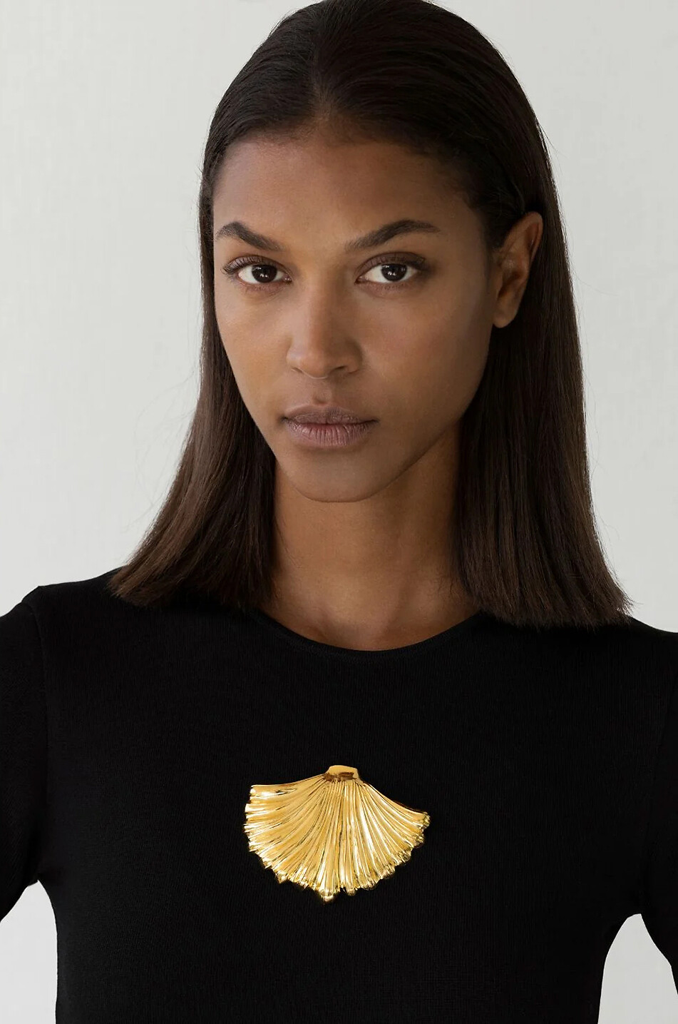 TOHUM Goldene Brosche Botanicals Grove of Wisdom Large Damen GOLDEN 3