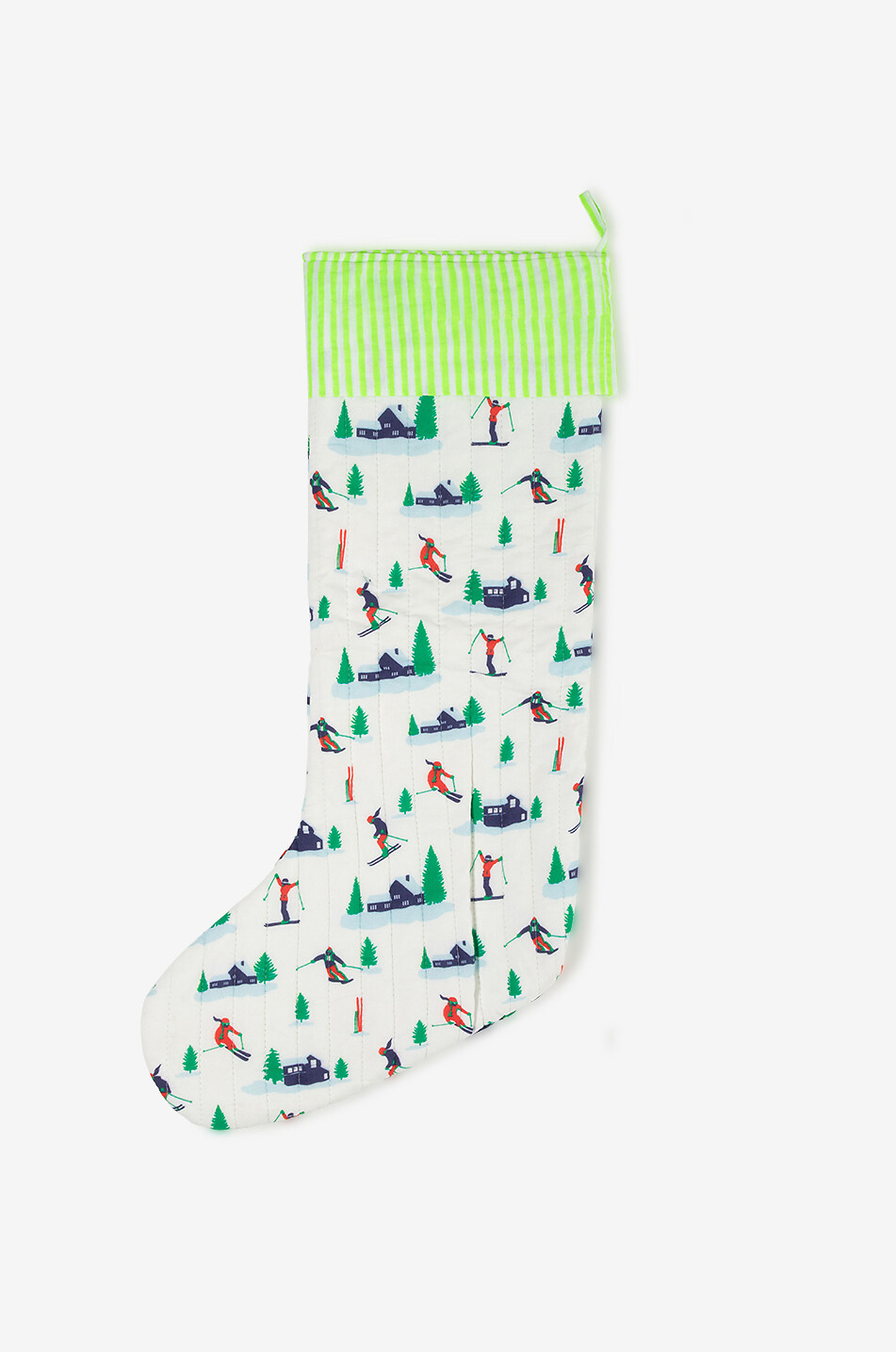 Mountain Christmas stocking