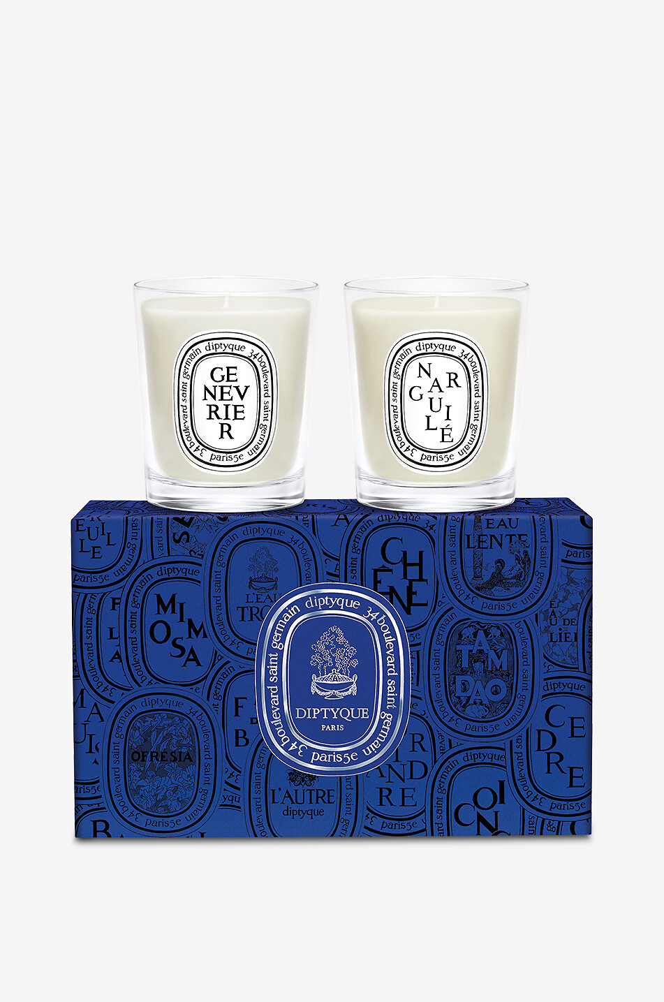 DIPTYQUE Dufkerzenset in limitierter Auflage Narguilé & Genévrier - 2 x 70 g Haus Farblos 1